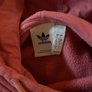 Adidas Men's Pink Hoodie